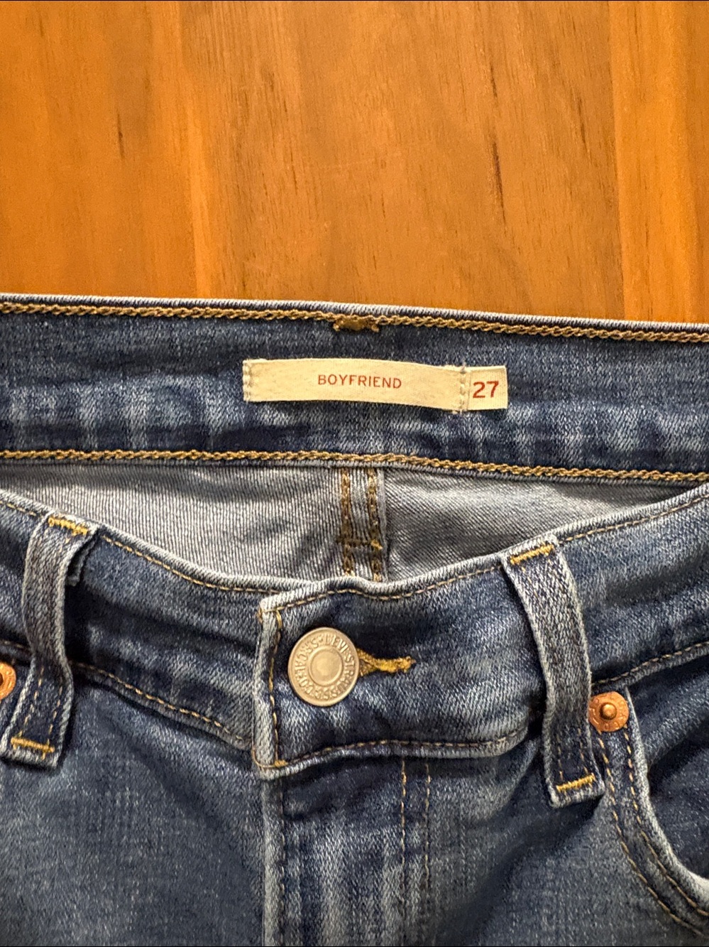Levi’s women’s jeans 27x27 classic and popular - Picture 5 of 6